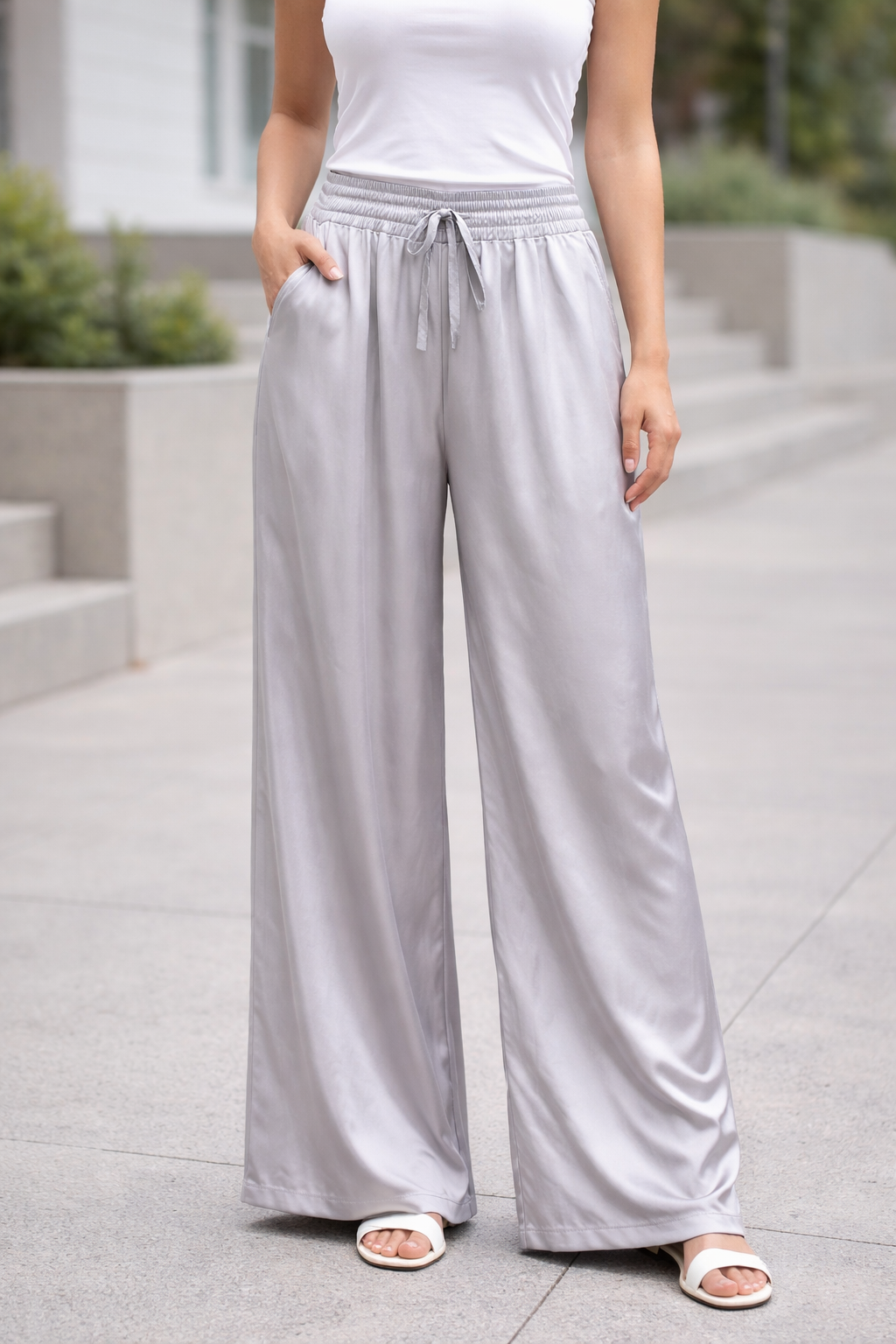Pantalon Satin Eva