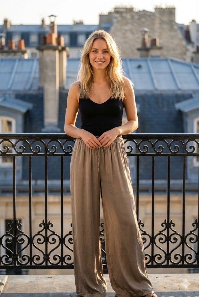 Pantalon Satin Eva