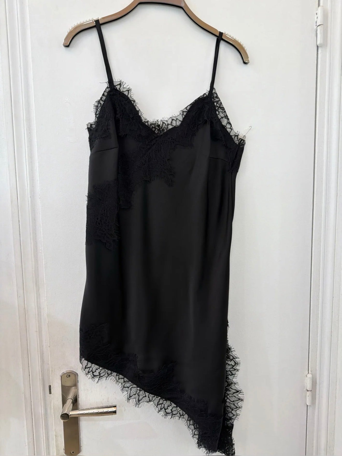 Top Satin Asymétrique