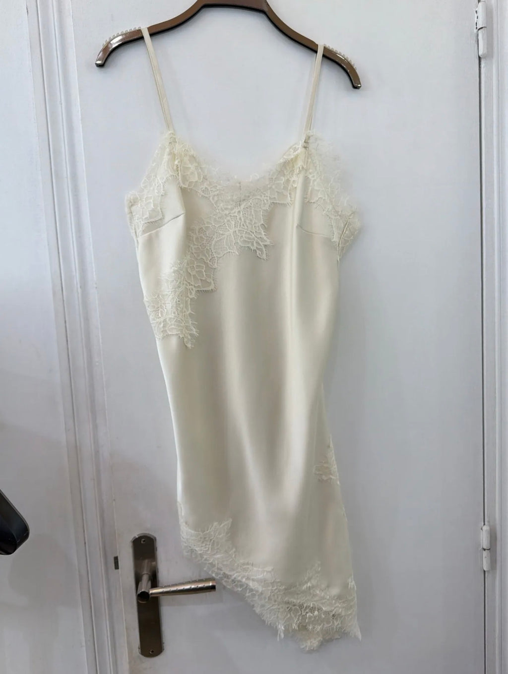 Top Satin Asymétrique